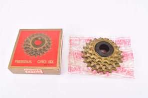 NOS/NIB Regina Extra Oro-BX 5-speed Freewheel with 13-22 teeth and english thread from 1988