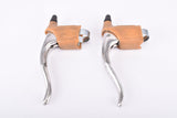 NOS Universal mod. 125 #300 non-aero Brake Lever set with brown hoods from the 1970s - 1980s