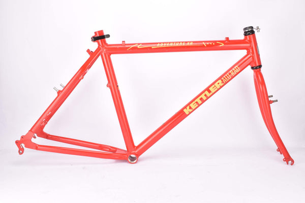 kettler alu klapprad Red Kettler Alu-Rad Adventure XR frame with steel fork in 51 cm (c-t) – Velosaloon.com