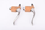 NOS Universal mod. 125 #300 non-aero Brake Lever set with brown hoods from the 1970s - 1980s