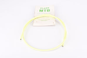 NOS Neon Yelow Clark MTB Leichtgleiter bike cable housing with polymer inlay in 6 mm outer and 2.5 mm inner diameter from the 1980s - 1990s