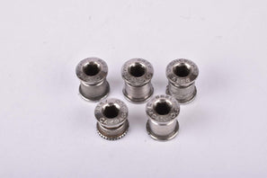 Campagnolo C-Record #0100009 #7161023 chainring bolt set from the 1980s - 90s