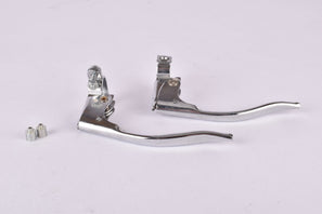NOS chromed steel road bike Brake Lever Set probabaly from about the 1930s