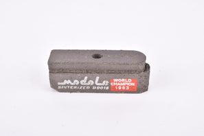 NOS Modolo #D-0015 World Champion 1983 Sinterized left side replacement brake pad from the 1980s