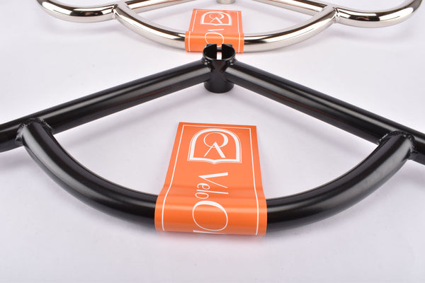 VeloOrange Granola-Moose Handlebar in 66 cm (c-c) silver and black