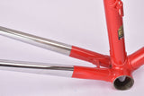 Chesini X-Uno frame set in 56 cm (c-t) / 54.5 cm (c-c) with Columbus SL-SP tubing and Campagnolo dropouts from the 1980s