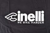 Cinelli we bike harder T-Shirt, black