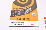NOS/NIB White/Black, Pink/Purple, Blue/White Grade Ambrosio Bike Ribbon handlebar tape (10 pcs)