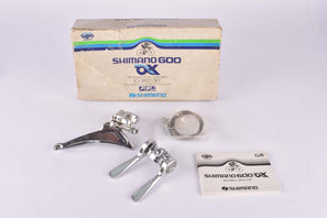 NOS/NIB Shimano 600 AX #6300 Aerodynamic Bicycle Compenets 10-speed Shifting Group Set without rear derailleur (#FD-6300 and #SL-6300) from the early 1980s