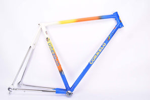 Cornelo Triomphe Profiled tubing vintage road bike frame in 54.5 cm (c-t) / 53 cm (c-c) with Super Light C-18 Profile Six tubing from ca. 1990