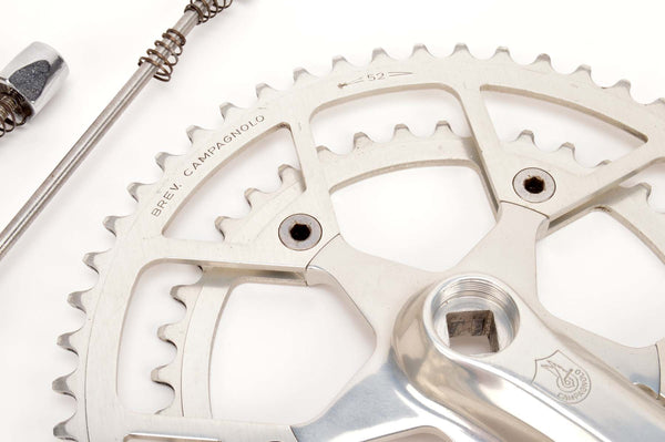 Moyeu Avant Campagnolo Victory / Triomphe – 36 Trous – Argent – Italie