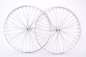 28" Wheelset with Super Champion Competition Route tubular Rims and Motobecane labled Pelissier 1000 Dural Hubs