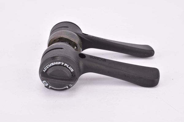 PAIRE DE MANETTES SUNTOUR POWER CONTROL ACCUSHIFT PLUS 6...F6 NEUVE | UK PAIRE DE MANETTES SUNTOUR POWER CONTROL ACCUSHIFT PLUS 6...F6 NEUVE | UK