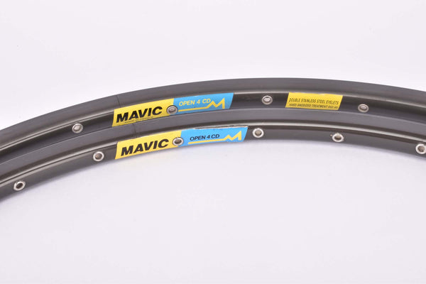 NOS Hard Anodized Mavic Open 4 CD triathlon / time trial Clincher