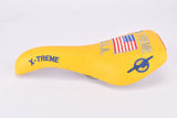 NOS Yellow Gipiemme X-Treme U.S.A. saddle from 1997