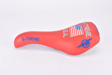 NOS Gipiemme X-Treme U.S.A. saddle in red from 1997