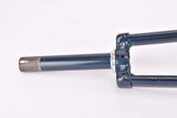 NOS 26" Dark Blue Steel Fork with a Braze-on for a Dynamo