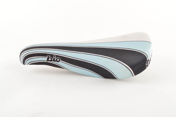 【希少!】selle italia turbo bio サドル ブルー/ホワイト NEW Sella Italia Turbo Bio saddle white/black/lightblue from 1980s