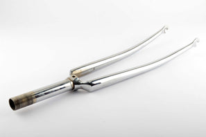 1" Chrome steel fork with Columbus tubing and Campagnolo dropouts from the 1980s