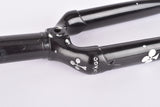 28" Black Colnago Panto Steel Fork, with Straight blades