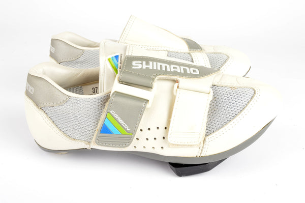 NEW Shimano Carbon #SH-R100 Cycle shoes with cleats in size 37 NOS
