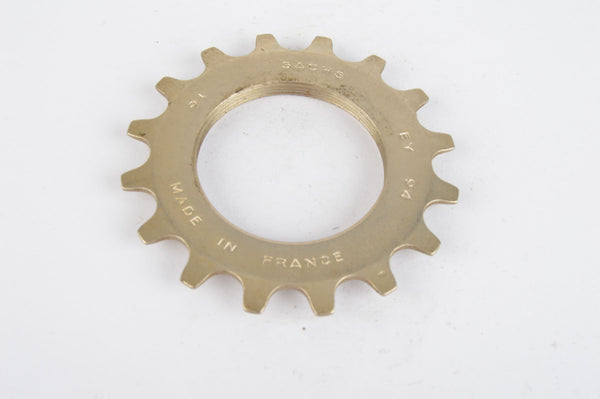 NOS Sachs #EY steel Freewheel Cog, threaded on inside, with 16 teeth from the 1980s - 1990s