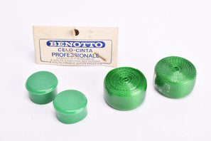 NOS Green Benotto Celo-Cinta Professionale textured handlebar tape from the 1970s - 1980s