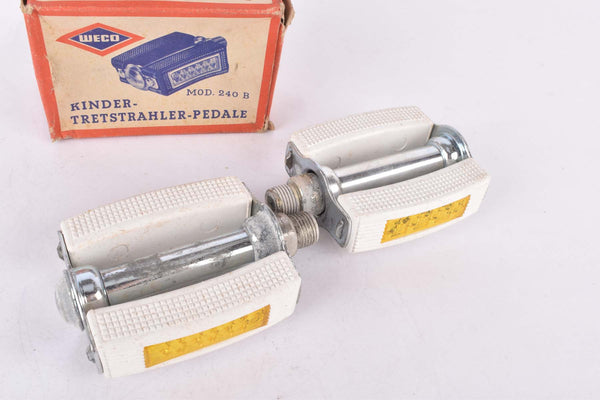 weco pedale NOS/NIB Weco Mod. 240 B Vintage Kids / Junior Bike Block Pedals