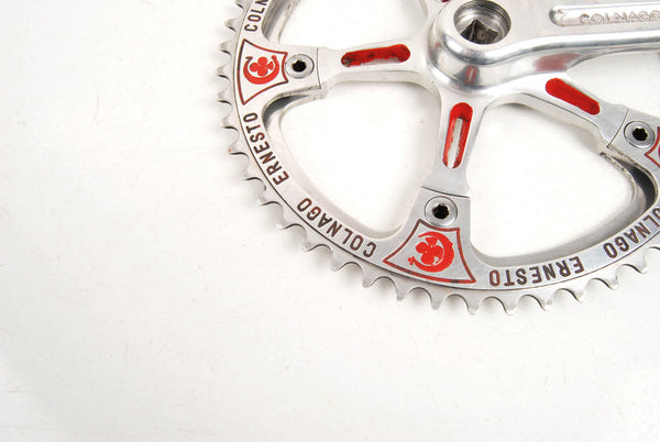 Ernesto Colnago pantographed road crankset with 52/48 teeth and