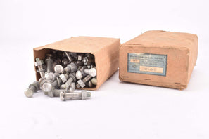 100x NOS Vintage Brevillier-Urban Vienna (Bundu) Cadmium plated Clamp Bolts #363