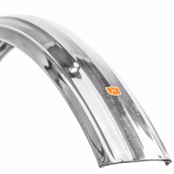 VeloOrange 700c Zeppelin Fenders, 52mm - Silver and Black