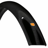 VeloOrange 700c Smooth Fenders, 45mm, Silver, Black