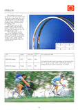 NOS anodized Campagnolo Epsilon Strada G25 tubular rim set in 28" with 36 holes from the 1980s