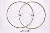 28" (700C) 6-speed / 7-speed Campagnolo Record #1034 Wheelset with Victory Crono Hardox Tubular Rims from the 1980s
