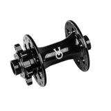 VeloOrange Chronos Front Disc Hub, Boost, Silver and Black