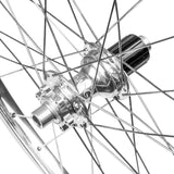 VeloOrange Disc Rear Hub 32 and 36 holes - Silver and Black