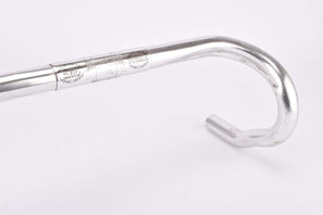 3ttt Forma silver double grooved ergonomic Handlebar in 39 cm (c-c) 25.8 mm from the 1990s
