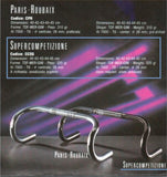 3 ttt Super Competizione single groove Handlebar in size 42cm (c-c) and 25.8 mm clamp size from the 1980s - 90ss