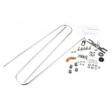 VeloOrange 700c Zeppelin Fenders, 52mm - Silver and Black