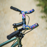 VeloOrange Crazy Bars Handlebar in 78.0 cm and 31.8 mm clampsize, silver and black