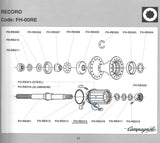 NOS Campagnolo #FH-RE014 Pawl Spring from the 1990s - 2000s