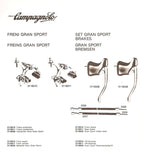 Campagnolo Gran Sport #0118028 brake levers from the 1970s - 80s