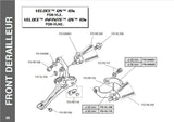 NOS Campagnolo Veloce QS #FD8-VL2C5 10-speed clamp-on Front Derailleur from the 2000s