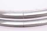 NOS Rigida silver polished Clincher Rim Set in 28"/622-13mm (700C) with 36 holes from the 1980s - 1990s