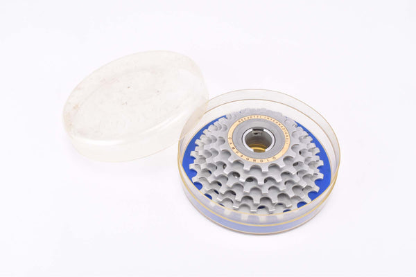 NOS/NIB Campagnolo Super Record / 50th anniversary 6-speed extra light aluminum alloy (ergal) Freewheel with 14-25 teeth and english thread from the 1980s