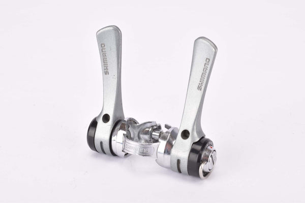 NOS Shimano Exage 500EX #SL-A500 7-speed SIS Light Action clamp-on gear lever shifters from 1990