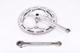 Solida 3-Arm Cottered chromed steel Crankset with 52/45 Teeth and 170 mm length from the 1970s