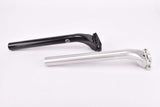 VeloOrange Grand Cru Long Setback Seatpost, 27.2mm, Silver and Black