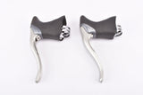 NOS Shimano 105 SC #BL-1055 aero brake lever set with black hoods from the 1990s