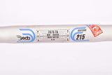 NOS Silver Deda Anatomic 215 tripple Butted double grooved ergonomical Handlebar in size 42cm (c-c) and 26.0mm clamp size from the 1990s